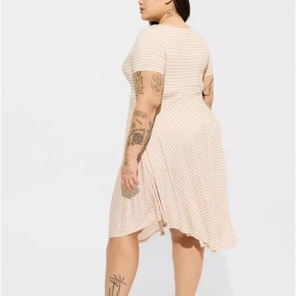 Midi Super Soft Shirred Front Dress - Picture 2 of 4